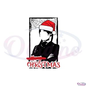 wednesday-addams-santa-hat-svg-graphic-designs-files