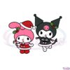 christmas-my-melody-kuromi-svg-graphic-designs-files