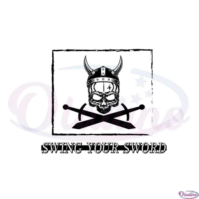 swing-your-sword-warrior-skull-svg-graphic-designs-files