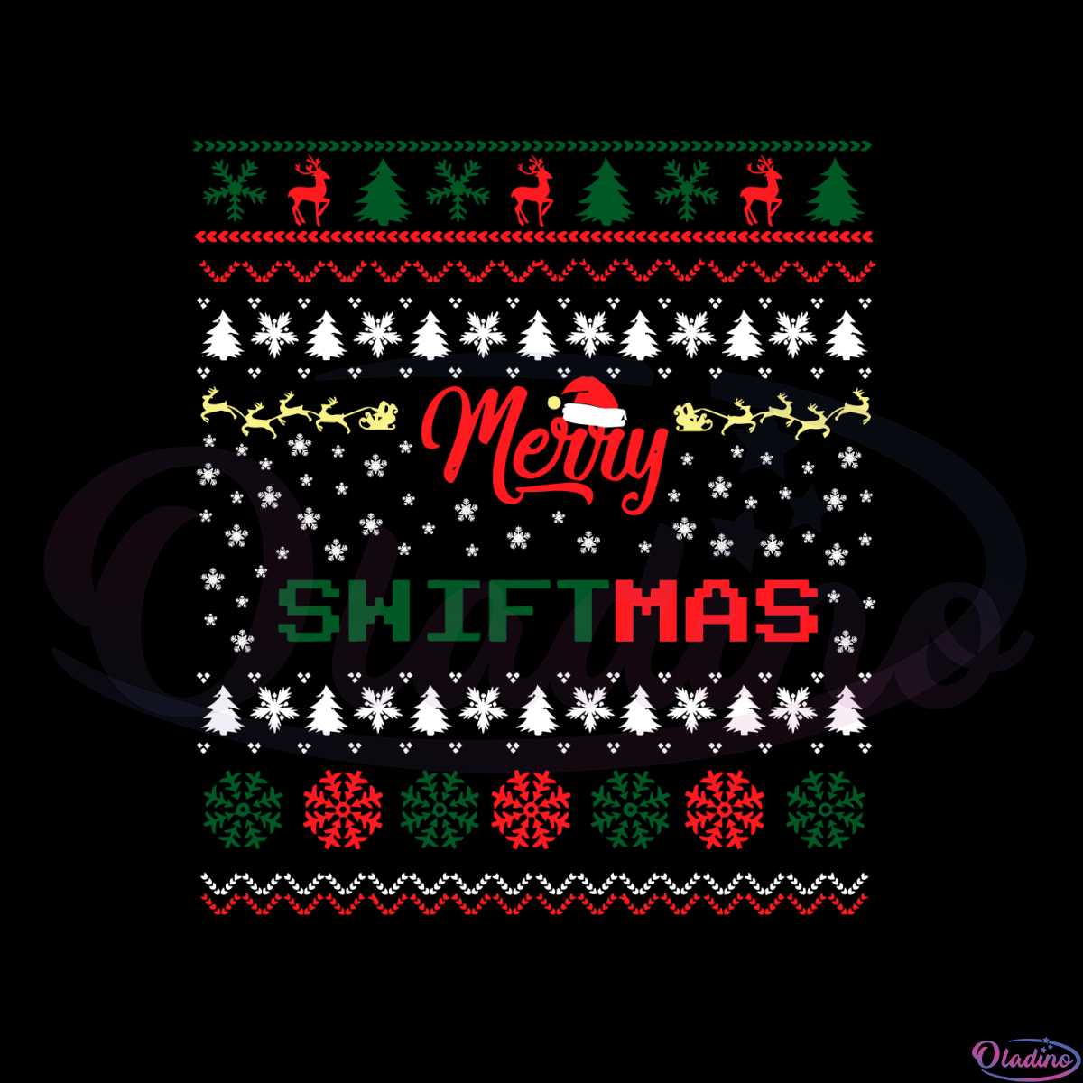 Merry Swiftmas Taylor Swift Ugly Christmas Svg Cutting Files