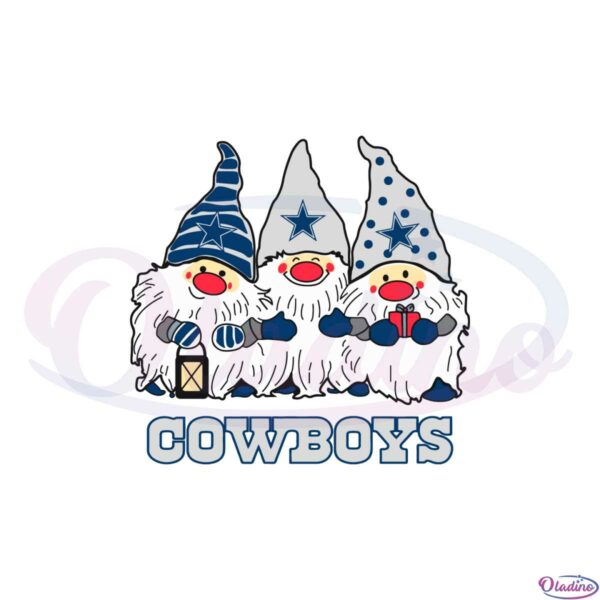 dallas-cowboys-and-triples-gnomes-svg-graphic-designs-files