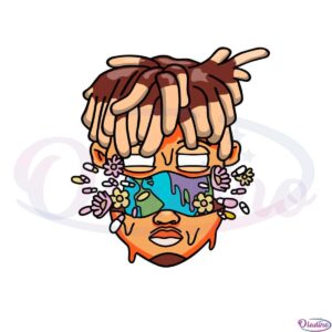 juice-wrld-flower-head-svg-best-graphic-designs-cutting-files