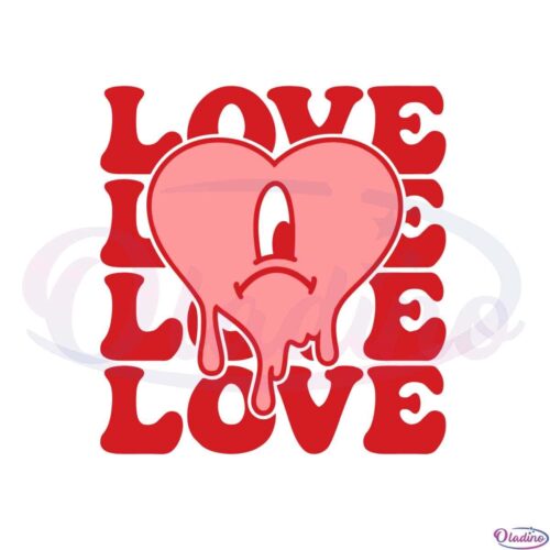 bad-bunny-love-heart-drip-svg-for-cricut-sublimation-files