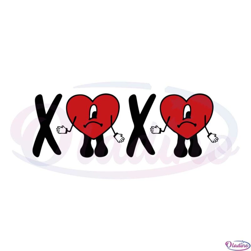 bad-bunny-xoxo-svg-best-graphic-designs-cutting-files