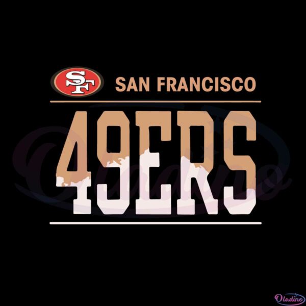 San Francisco 49ers 2023 Nfl Team Svg Graphic Designs Files