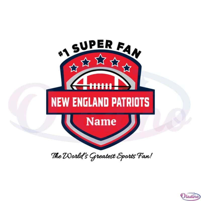 New England Patriots Logo NFL Players SVG Cutting File