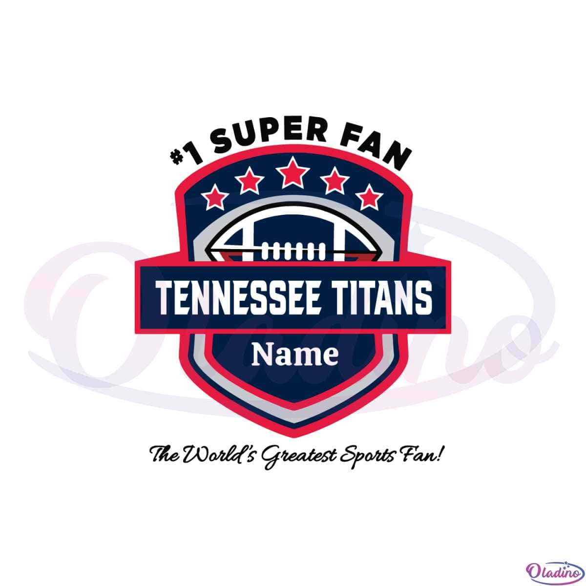 Tennessee Titans Football Logo SVG Cut File