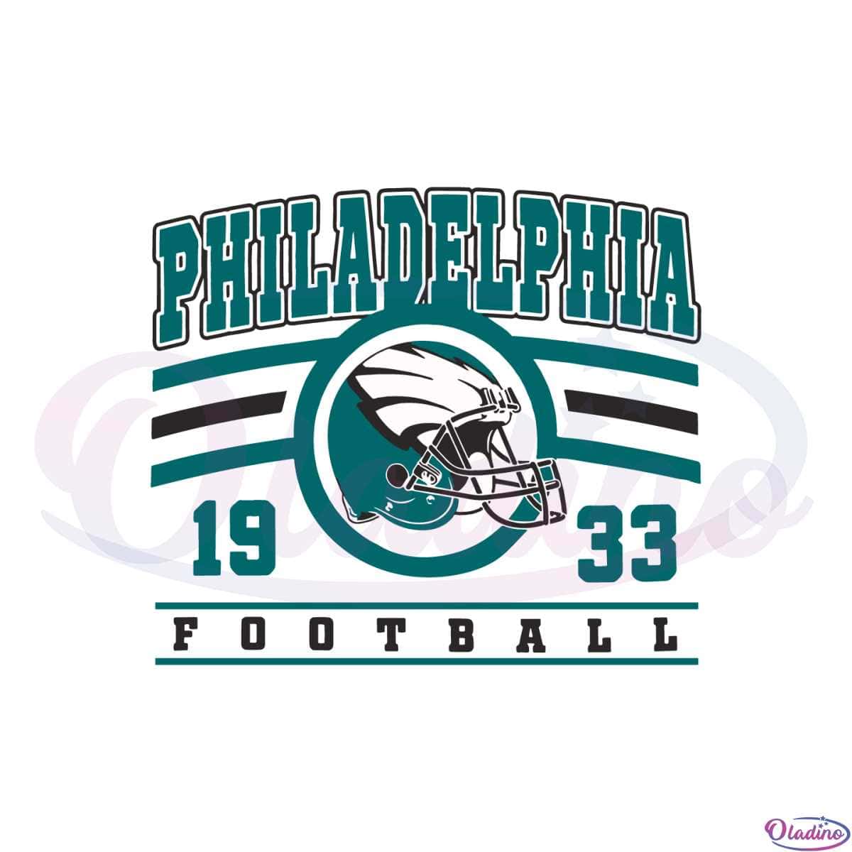 NFL Philadelphia Eagles Est. 1933 SVG, NFL Logo SVG Design, NFL Eagles SVG,  Cricut, Silhouette, Digital Download