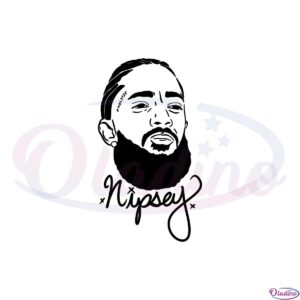 nipsey-hussle-face-svg-files-for-cricut-sublimation-files