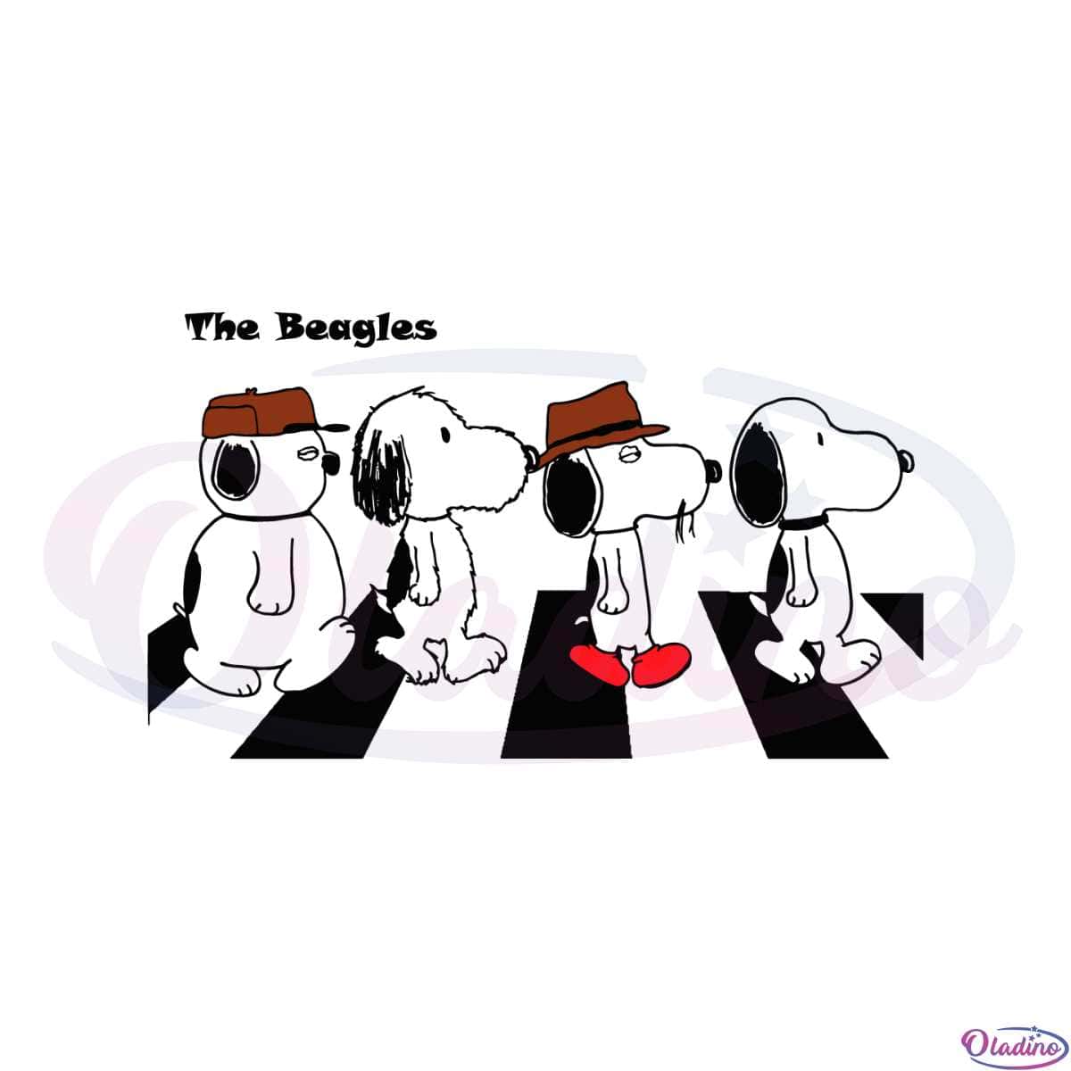 Funny Music The Beagles Svg For Cricut Sublimation Files