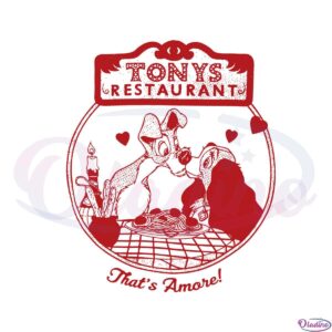 retro-lady-and-tramp-tonys-restaurant-svg-graphic-designs-files