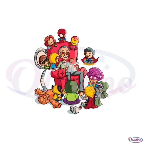 marvel-story-time-stan-lee-kids-svg-graphic-designs-files