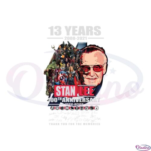 13-years-marvel-studio-thanks-you-stan-lee-png-sublimation-designs