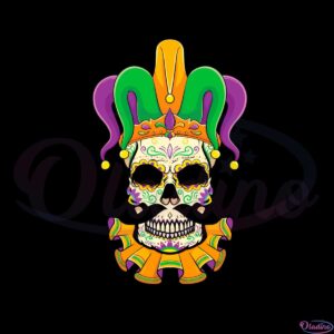 sugar-skull-mardi-gras-svg-files-for-cricut-sublimation-files