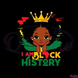 i-am-black-history-month-kids-black-melanin-girl-svg-file