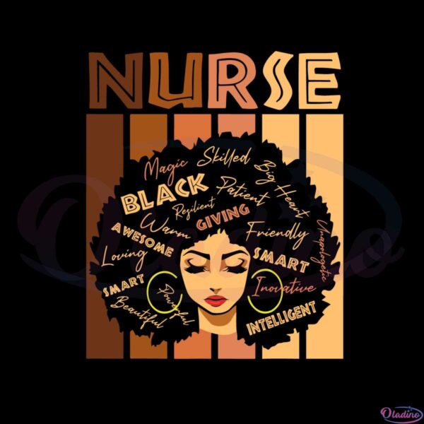 pretty-black-and-educated-nurse-svg-files-silhouette-diy-craft