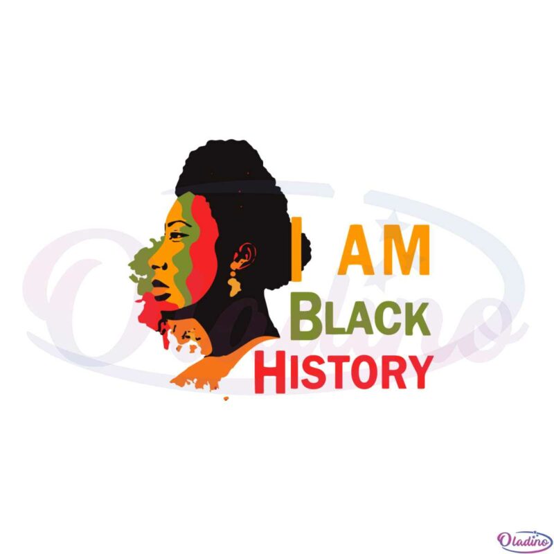 i-am-black-history-black-history-month-african-american-svg