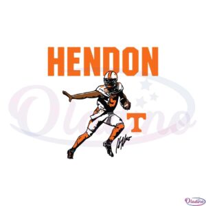 hendon-hooker-signature-pose-svg-graphic-designs-files