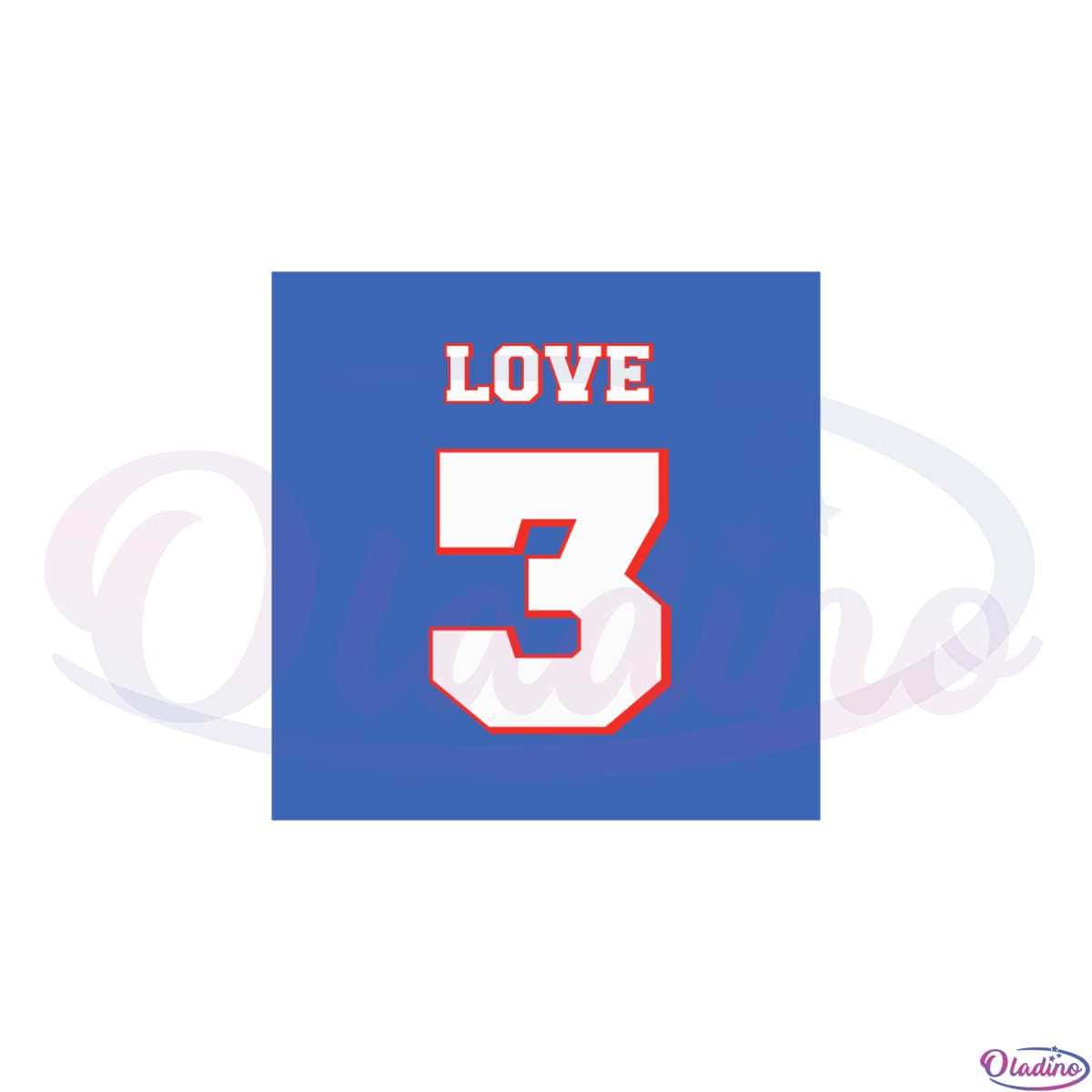 Hamlin Number 3 Heart SVG PNG