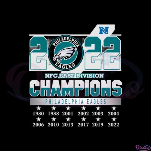 nfc-east-division-champions-philadelphia-eagles-19802022-svg