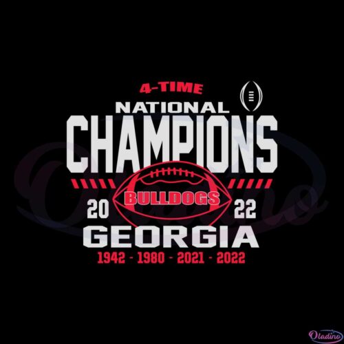 georgia-bulldogs-four-time-college-football-national-champions-svg