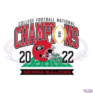 college-football-champion-2022-georgia-bulldogs-football-svg