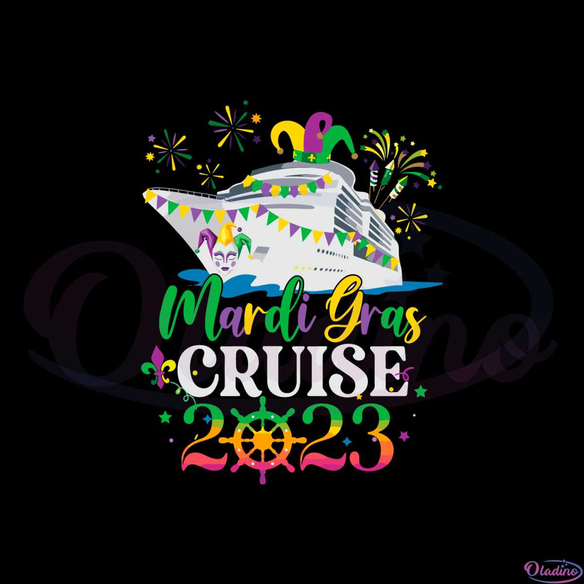 Mardi Gras Cruise 2023 Cruise Squad Svg Graphic Designs Files