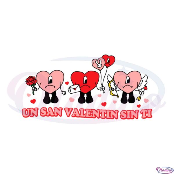 un-san-valentin-sin-ti-valentines-day-bad-bunny-svg-cutting-files