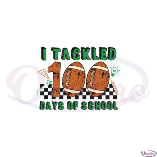 tackled-100-days-of-school-retro-school-svg-cutting-files