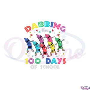 dabbing-thru-100-days-of-school-svg-graphic-designs-files