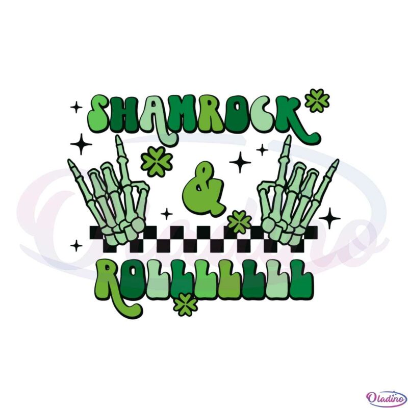shamrock-and-roll-funny-skeleton-patrick-s-day-svg-cutting-files