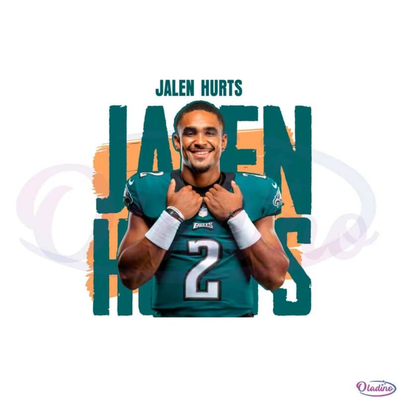 Jalen Hurts Wearing Kobe Bryant Png Graphic Designs Files