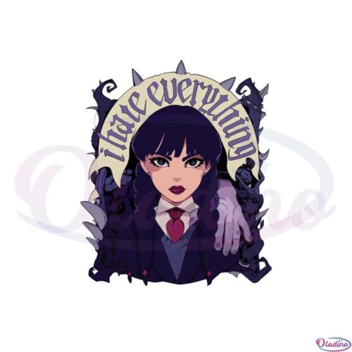 wednesday-addams-i-hate-everything-png-sublimation-designs