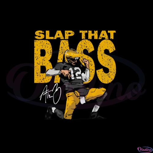 aaron-rodgers-green-bay-bass-slap-signature-svg-cutting-files