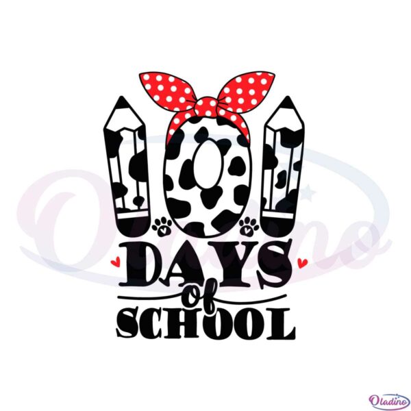 101-days-smarter-101st-day-school-dalmatian-dog-svg-files