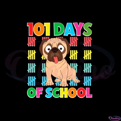 funny-101-days-of-school-teacher-pug-dog-lovers-svg-files