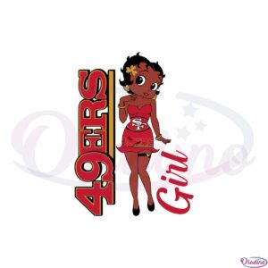 san-francisco-49ers-football-fans-girl-svg-graphic-designs-files