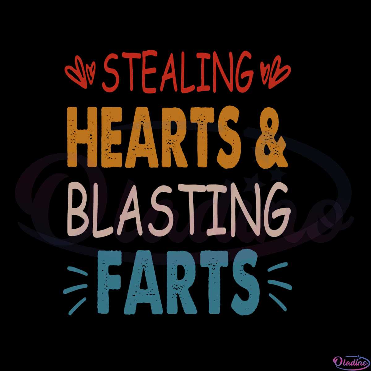 Blasting Farts And Stealing Hearts Custom Over The Collar Dog Bandana