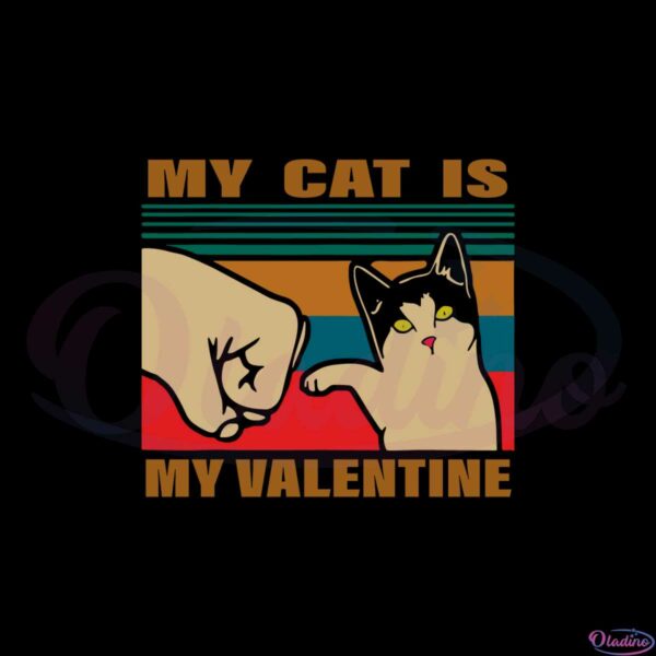 my-cat-is-my-valentine-funny-valentines-svg