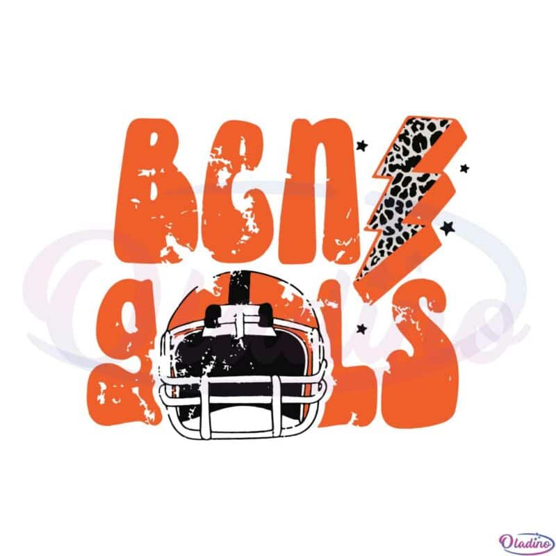 Cincinnati Bengals Football Helmet 1967 SVG File For Cricut