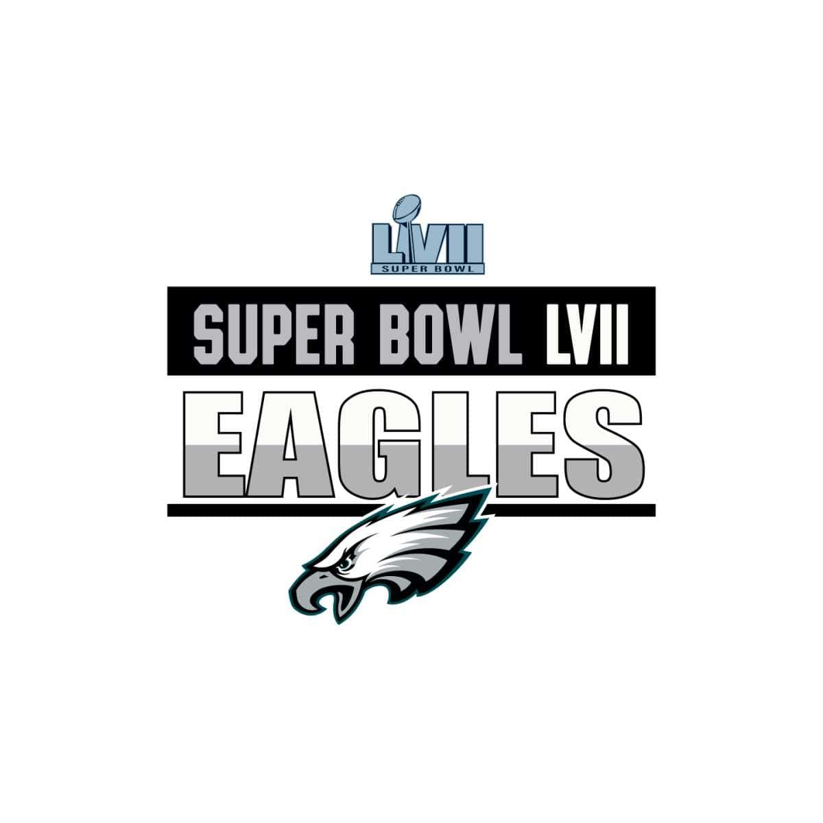 Philadelphia Eagles Super Bowl Lvii Svg Graphic Designs Files