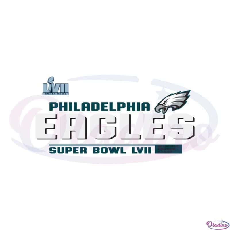 Philadelphia Eagles Super Bowl Lvii Svg Graphic Designs Files - Oladino