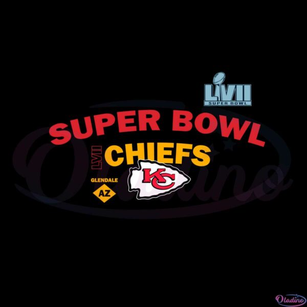 Kansas City Chiefs Super Bowl Lvii Team Logo Svg Cutting Files