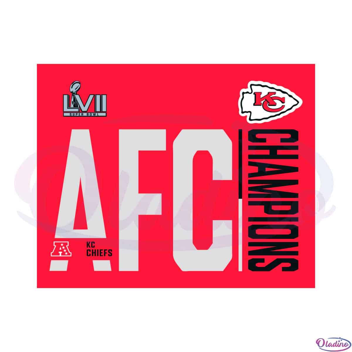 Kansas City Chiefs 2022 Afc West Champions SVG Cutting Files