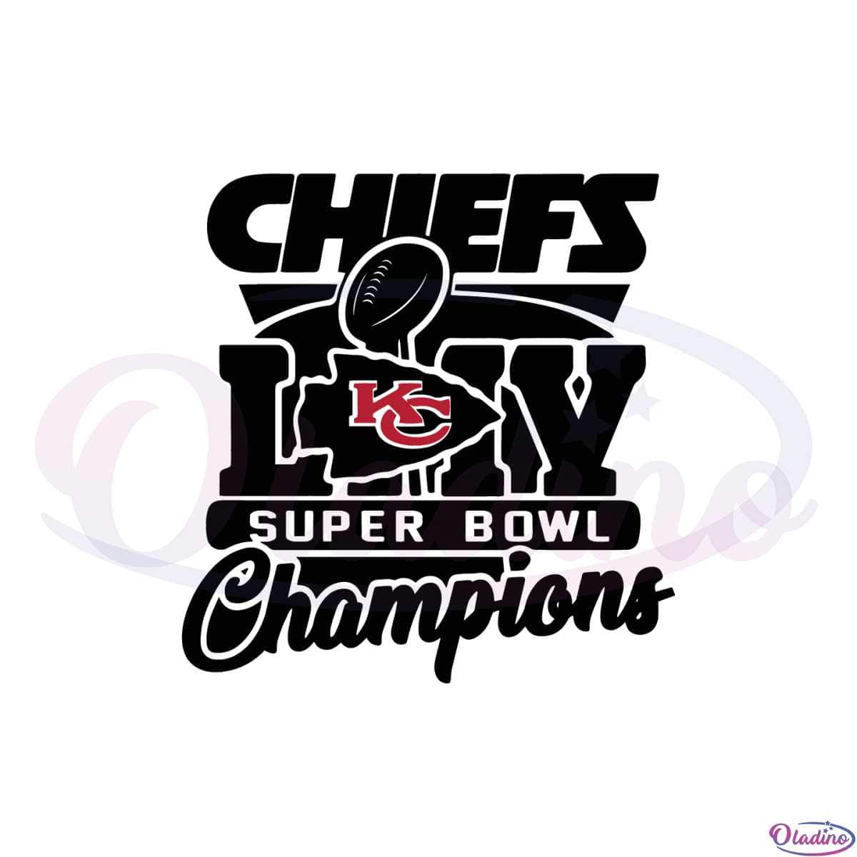 Kc Chiefs Super Bowl Champion Svg Graphic Designs Files - Oladino