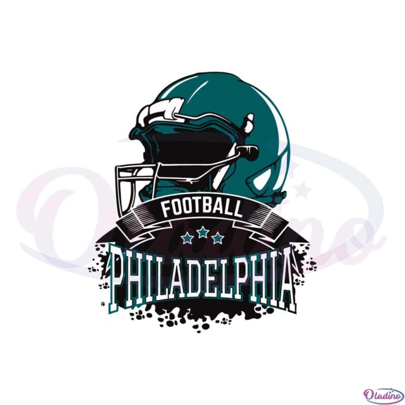 Philadelphia Football Eagles Helmet Svg Graphic Designs Files