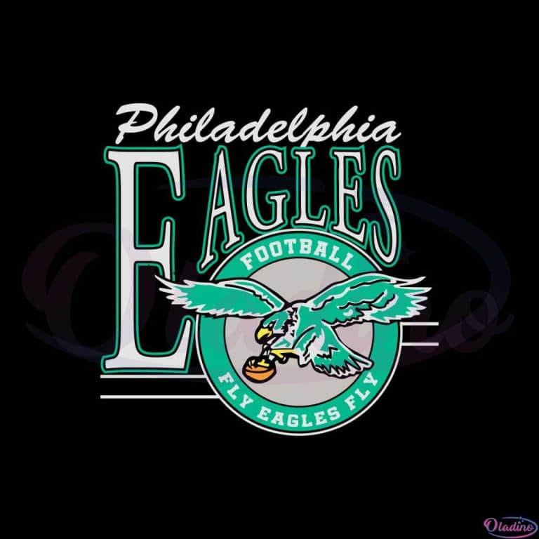 Philadelphia Fly Eagles Fly Vintage Philadelphia Eagle Svg