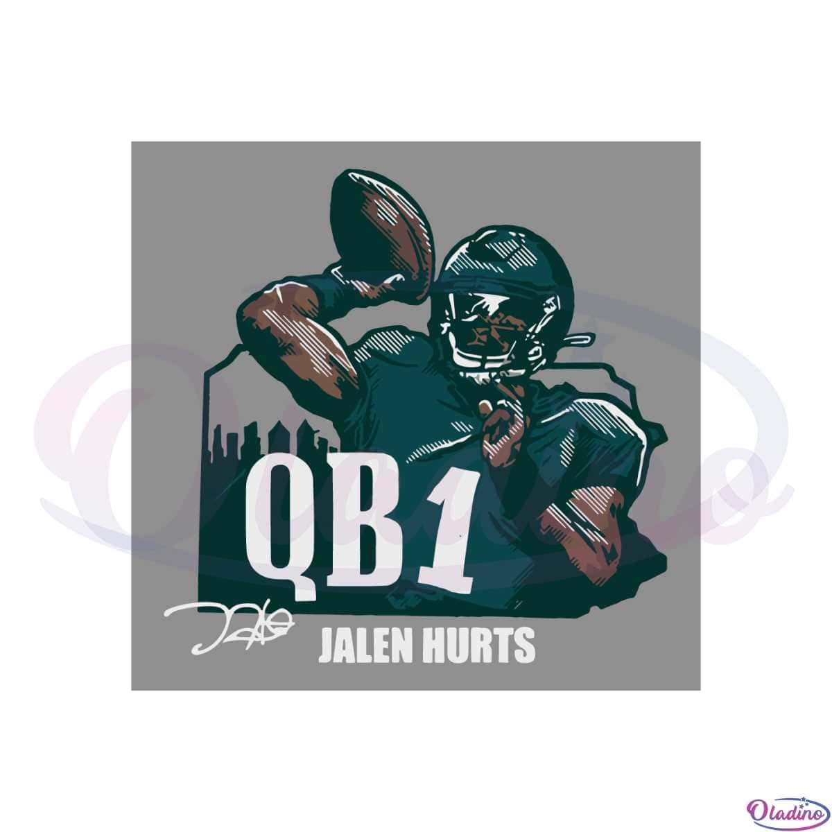 Jalen Hurts designs, themes, templates and downloadable graphic