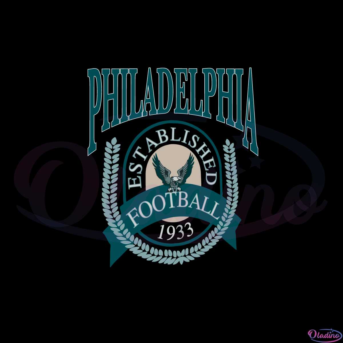 Vintage Eagles 1933 Philadelphia Eagles Fans Svg Cutting Files