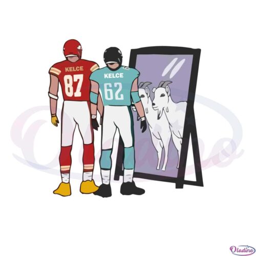 travis-kelce-and-jason-kelce-mirror-goats-svg-cutting-files